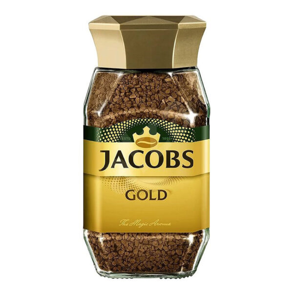 قهوه فوری جاکوبز مدل Gold گلد 190 گرمی